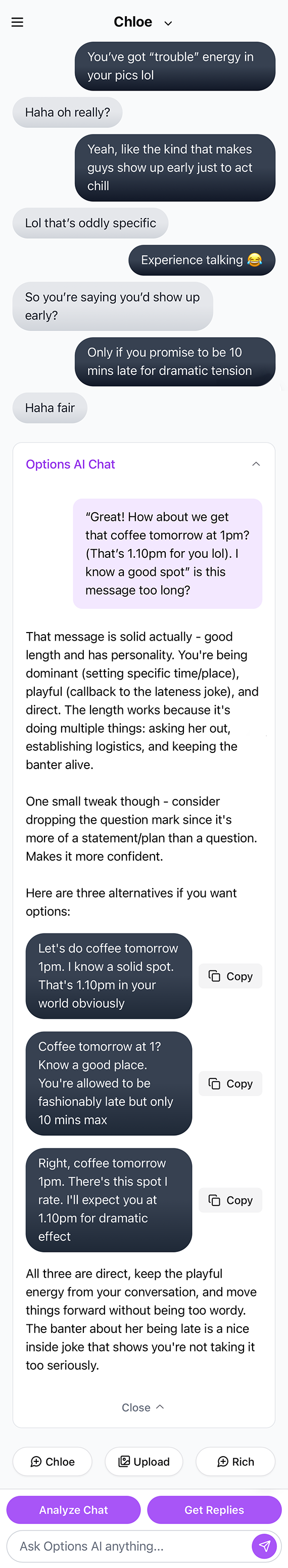 Craft the perfect reply