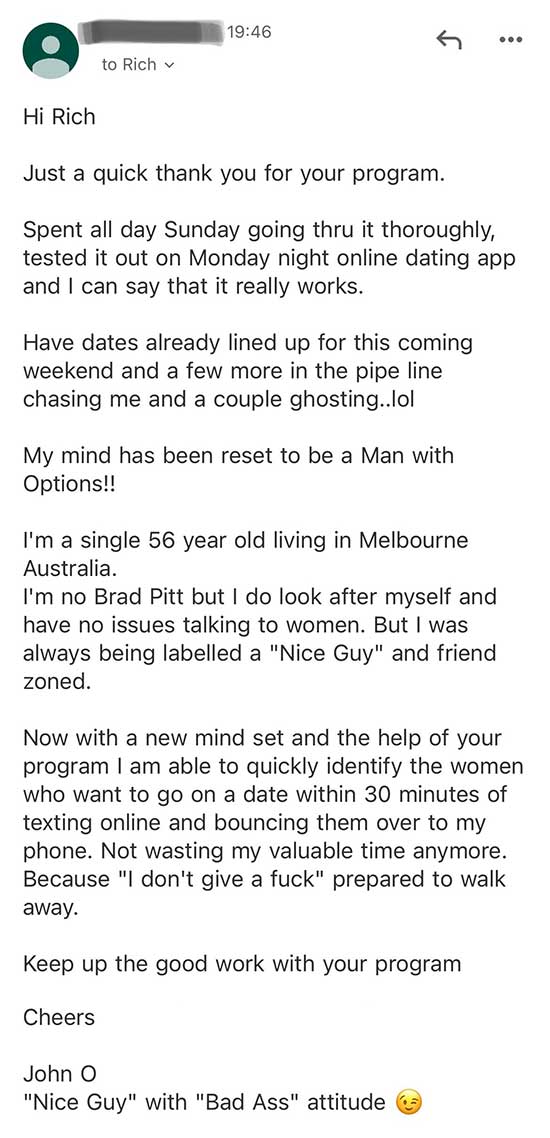 Killed Mr Nice Guy customer review