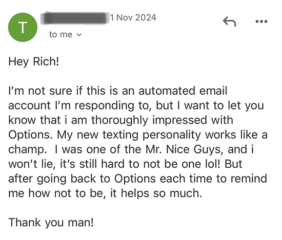 Killed Mr Nice Guy customer review