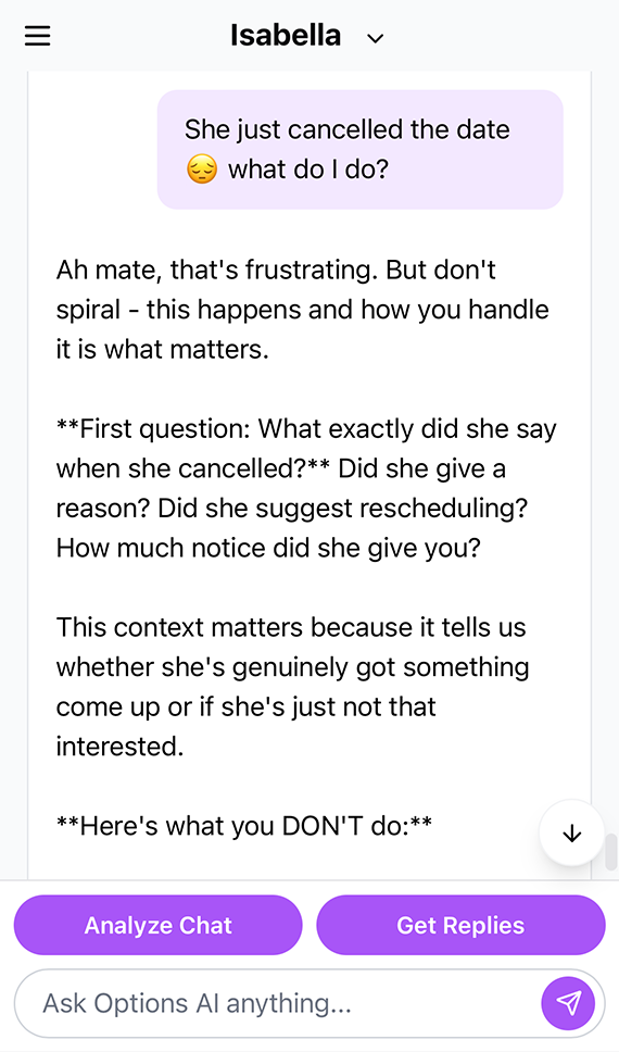 Rebuild confidence after rejection
